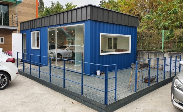 [안동=뉴시스] 경북도의 지원으로 마련한 한 중소기업의 식당 및 휴게공간. (사진=경북도 제공) 2021.05.09 *재판매 및 DB 금지