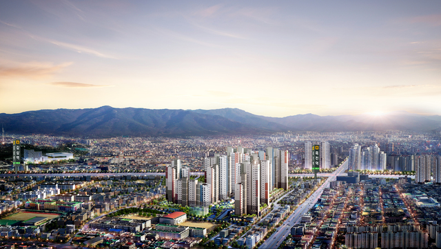 대구 죽전역 에일린의 뜰 견본주택 공개 본격 분양 - 뉴시스