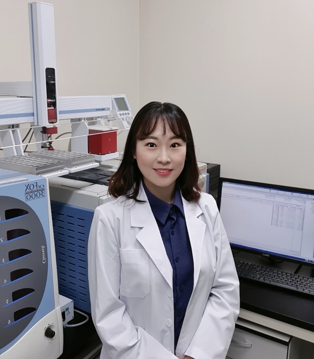 [안동=뉴시스] 한채민 연구사. (사진=경북도 제공) 2021.05.14 *재판매 및 DB 금지