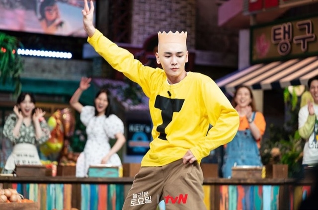 [서울=뉴시스] 샤이니 키. (사진 = tvN '놀라운 토요일' 공식 인스타그램 캡처) 2021.05.20. photo@newsis.com *재판매 및 DB 금지