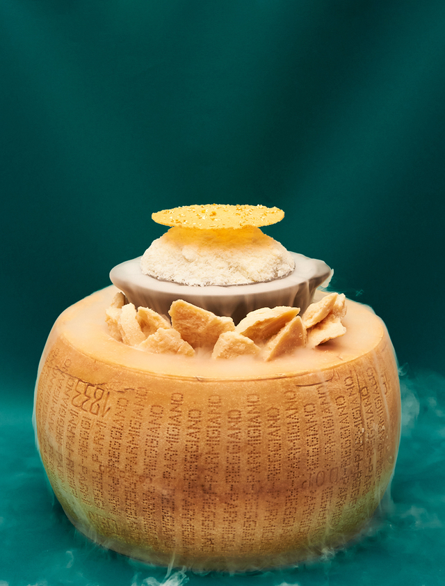 [서울=뉴시스]콘래드 서울 ’37 그릴 앤 바’의 '치즈 빙수'