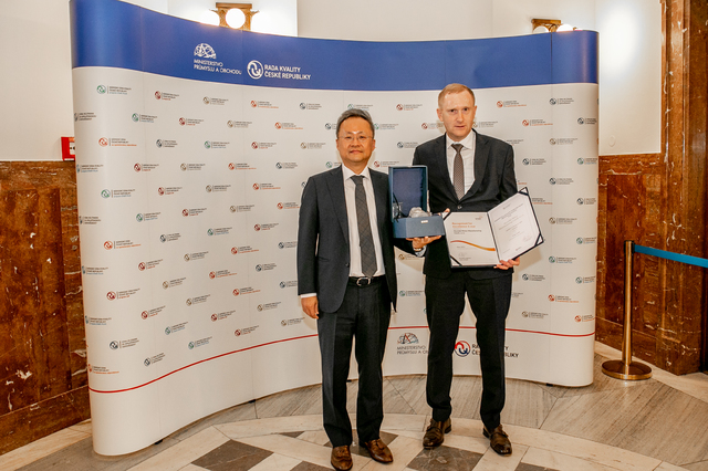 현대차 체코공장, 국가 품질상 최우수상 4회 연속 수상