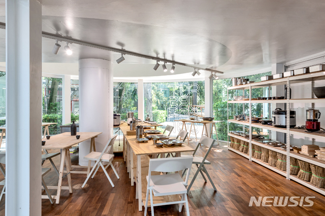 [서울=뉴시스] 제17회 베니스비엔날레 국제건축전 한국관 미래학교. 사진=: 한국문화예술위원회 제공. 2021.5.21. photo@newsis.com