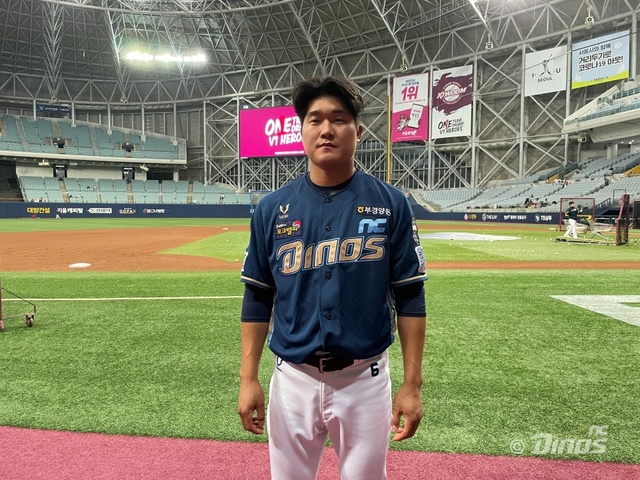 [서울=뉴시스] SSG 랜더스에서 NC 다이노스로 트레이드된 정진기. (사진 = NC 다이노스 제공) *재판매 및 DB 금지