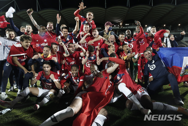 릴, PSG 추격 따돌리고 10년 만에 프랑스 리그앙 우승