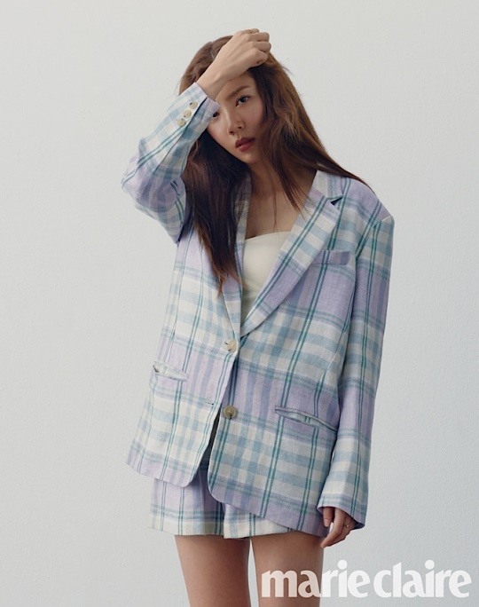 [서울=뉴시스] 배우 손담비. (사진 = 마리끌레르 제공) 2021.05.25. photo@newsis.com *재판매 및 DB 금지