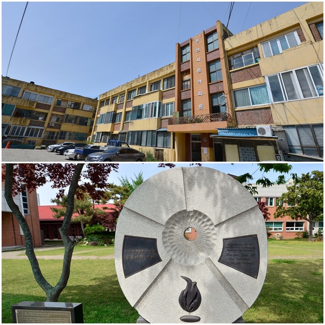 광천 시민아파트와 5·18 사적지인 광천동성당 (사진=광주시 제공) *재판매 및 DB 금지