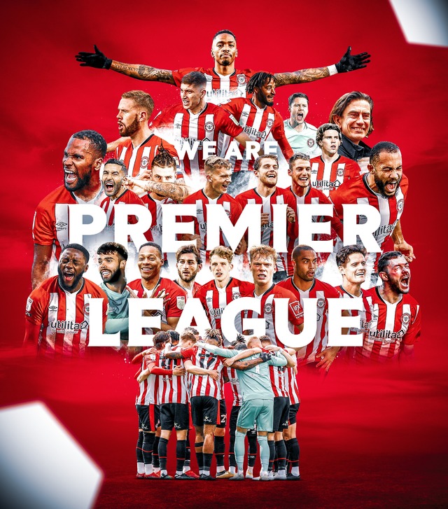 [서울=뉴시스] 브렌트포드 EPL 승격. (캡처=브렌트포드 홈페이지)