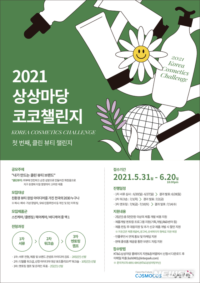 KT&G 상상마당 부산, '2021 상상마당 코코챌린지' 공모