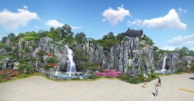 양산 평산근린공원 내 석가산 조감도 *재판매 및 DB 금지