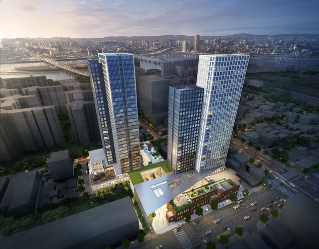 용산철도병원부지 개발사업 조감도. *재판매 및 DB 금지