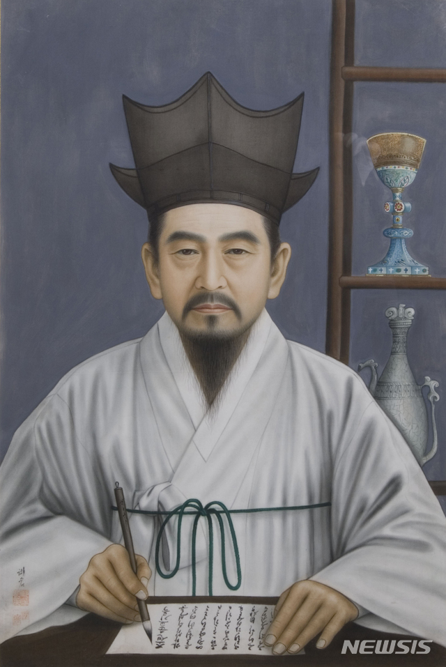 [서울=뉴시스] 가경자 최양업 토마스 신부(1821∼1861) 초상 (사진=한국천주교주교회의 제공) 2021.06.03. photo@newsis.com