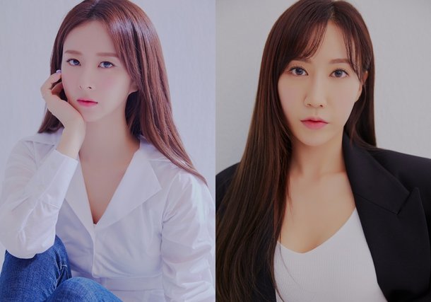 [서울=뉴시스]은가은(왼쪽)과 별사랑(사진=린브랜딩 제공)2021.06.03 photo@newsis.com *재판매 및 DB 금지