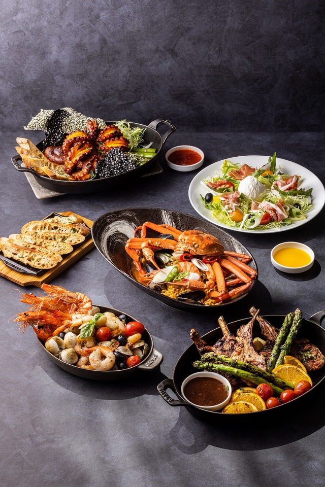 [서울=뉴시스]쉐라톤 그랜드 인천 '비플랫'의 ‘더 테라스’