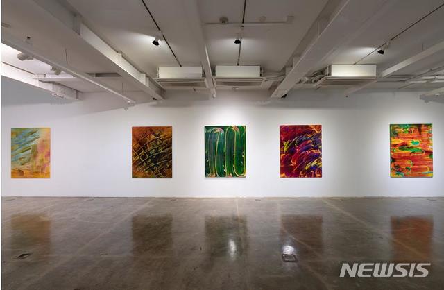 [서울=뉴시스] '기억의 조차'전시 전경, 2021