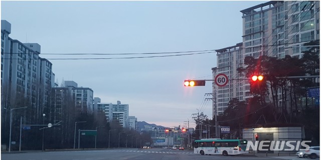 인덕원역 주변 전경.