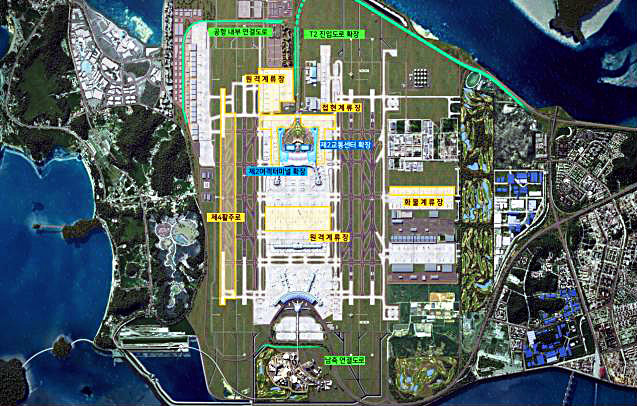 [인천공항=뉴시스]홍찬선 기자 = 사진은 인천국제공항의 조감도. (사진=인천공항공사 제공)2021.06.08. *재판매 및 DB 금지