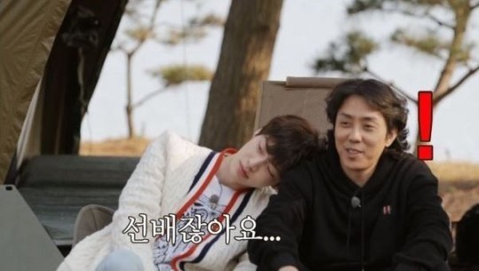 [서울=뉴시스] 배우 안재현, 가수 은지원. (사진 = 티빙 오리지널 '신서유기 스페셜 스프링 캠프' 캡처) 2021.06.08. photo@newsis.com *재판매 및 DB 금지