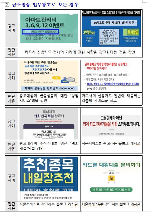 당국, 블로그·유튜버 '뒷광고'도 확인…'금융광고규제 가이드라인' 마련