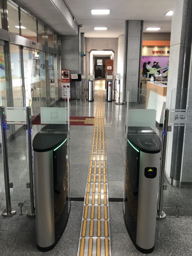 [광주=뉴시스] 광주교육청, 청사출입시스템 구축. (사진 제공 = 광주시교육청) *재판매 및 DB 금지