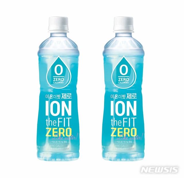 웅진식품, 제로 칼로리 이온음료 '이온더핏 제로' 출시