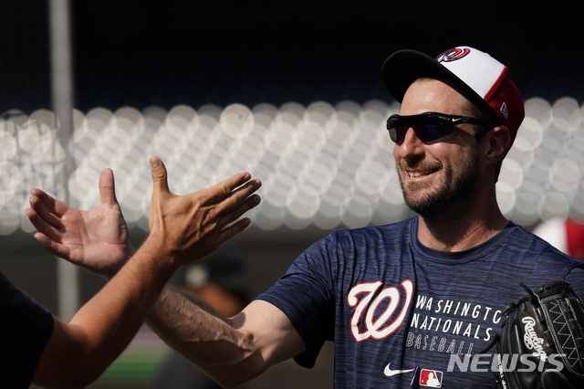 [워싱턴=AP/뉴시스] 맥스 셔저. 2021.07.15.