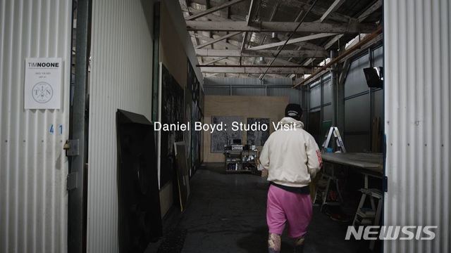 [서울=뉴시스] 다니엘 보이드 studio visit링크: https://vimeo.com/561129310영상 제작: Motel Picture Company음악: Canyons영상 제공: 국제갤러리