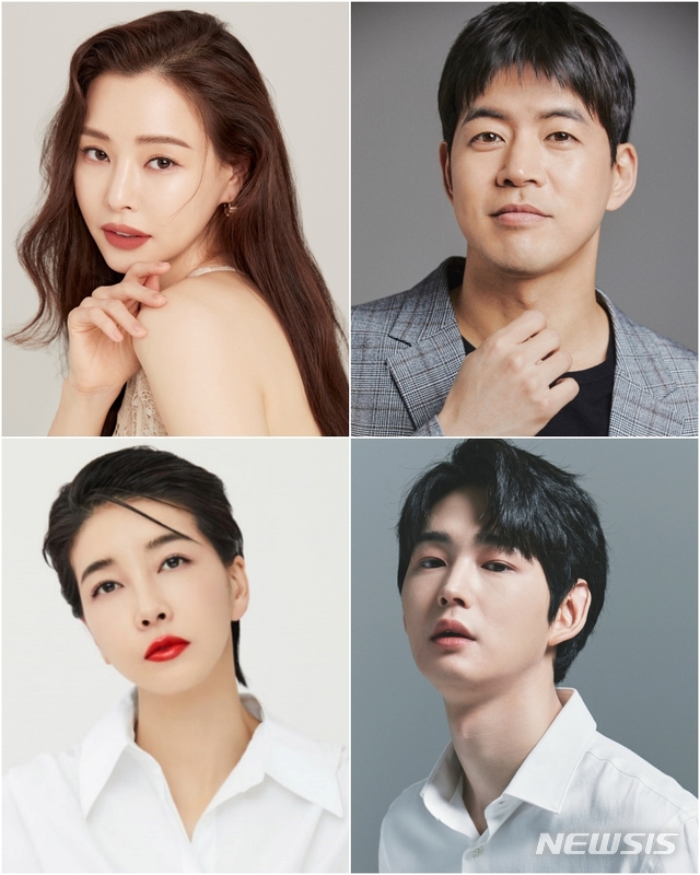 [서울=뉴시스]SBS 새 드라마 '원 더 우먼(One the Woman)'이 하반기에 첫 방송될 예정이다. 이하늬, 이상윤, 진서연, 이원근. (사진=코스모폴리탄, 제이와이드컴퍼니, 유본컴퍼니 제공) 2021.06.18. photo@newsis.com