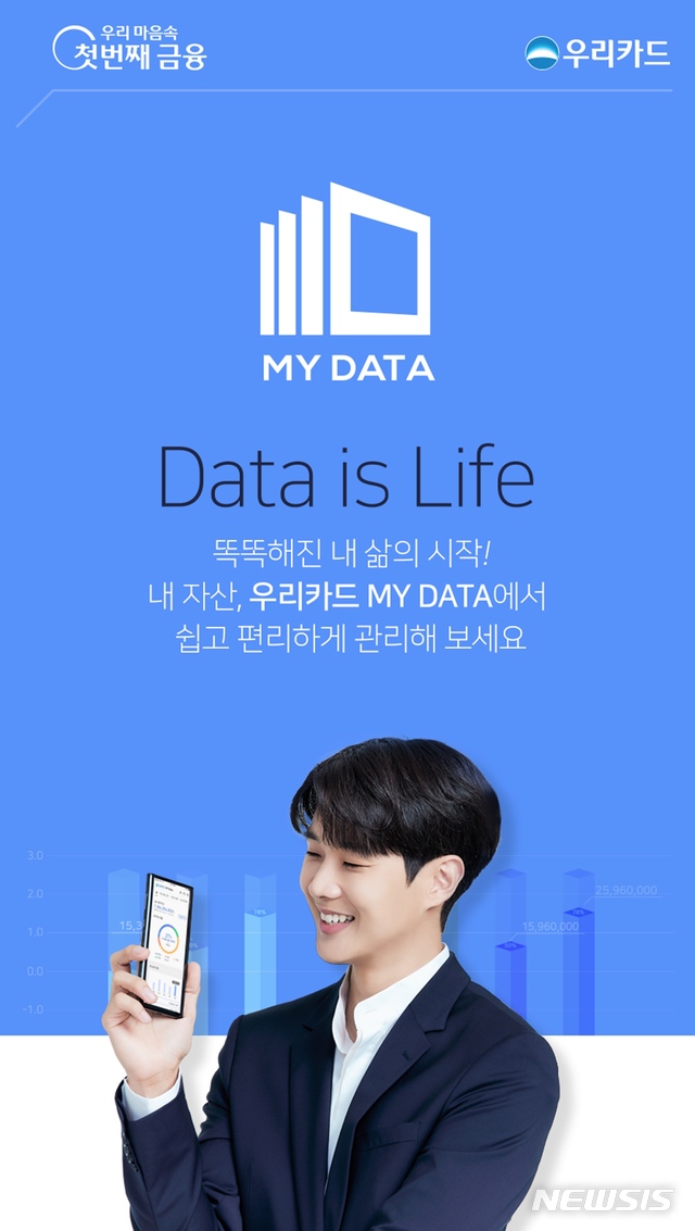 우리카드, '마이 데이터' 서비스 오픈