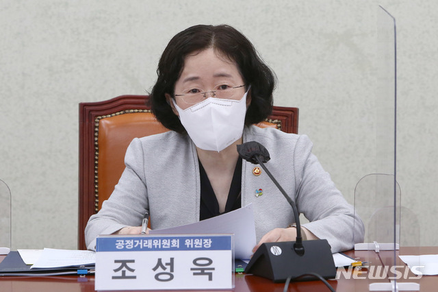 [서울=뉴시스] 추상철 기자 = 조성욱 공정거래위원회 위원장. photo@newsis.com