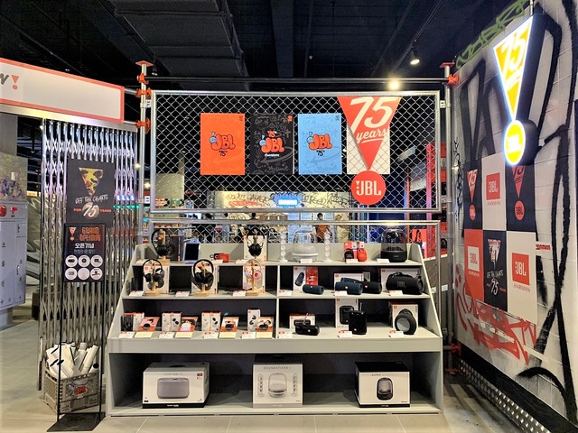 JBL, 75주년 기념 팝업 스토어 운영…오디오 등 체험