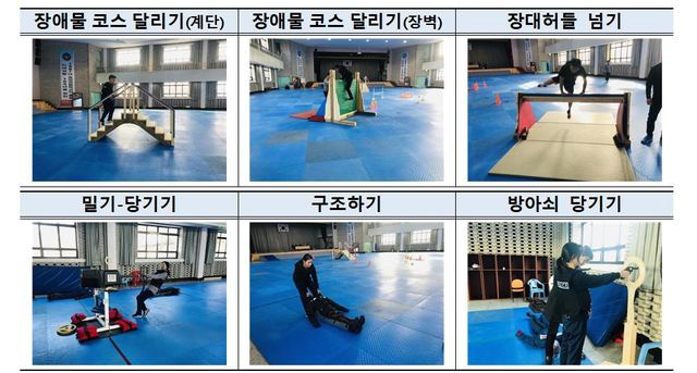 [서울=뉴시스]23일 경찰에 따르면 국가경찰위원회는 지난 21일 열린 회의에서 새로운 방식의 '경찰 남녀통합선발 체력검사 도입방안'을 심의 및 의결했다. (사진=경찰청 제공). *재판매 및 DB 금지