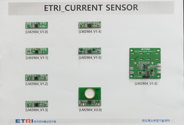 [대전=뉴시스]ETRI가 개발한 전류센서로 만든 모듈. *재판매 및 DB 금지