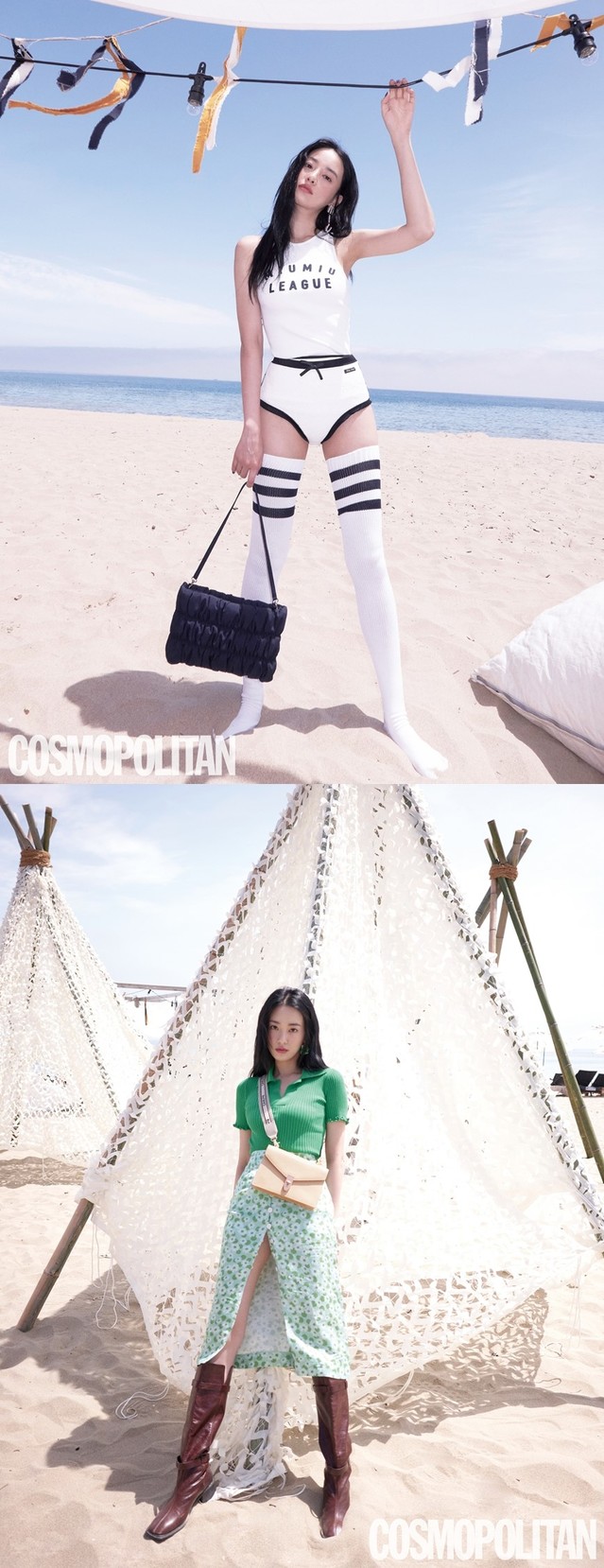 [서울=뉴시스] 배우 이주연 화보. (사진 = 코스모폴리탄) 2021.06.24. photo@newsis.com *재판매 및 DB 금지