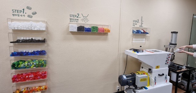 [르포]"반찬통도 괜찮아요"…화장품 원하는 만큼 리필