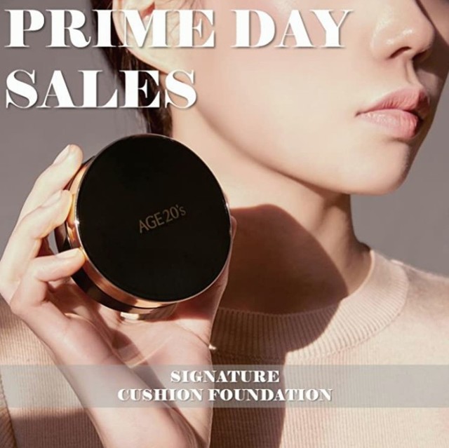 애경산업 'AGE 20’s’'의 아마존 '프라임 데이' 프로모션 *재판매 및 DB 금지