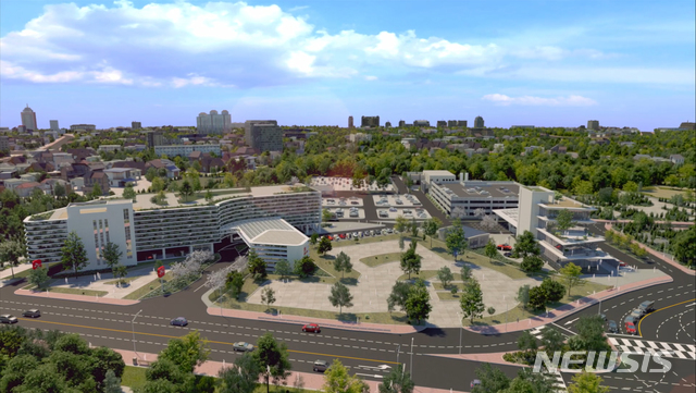 [서울=뉴시스] SK렌터카 EV Park 전기차 전용 렌털 센터 조감도(案).(사진=SK렌터카 제공) 2021.6.27 photo@newsis.com