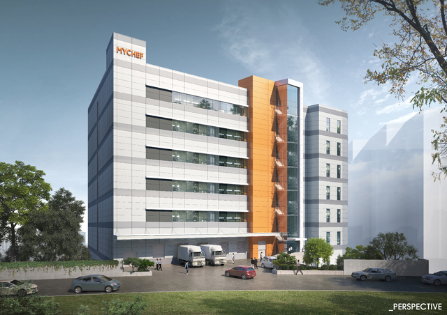 [서울=뉴시스]경남 성남시 마이셰프 공장 예상도