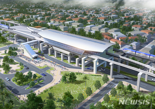 [서울=뉴시스] 한국무역보험공사는 현대건설 컨소시엄이 참여하는 파나마 메트로 3호선 건설 프로젝트에 6억8000만 달러(약 7700억원) 규모의 중장기 수출금융을 제공한다고 30일 밝혔다.(사진=한국무역보험공사 제공) 2021.6.30 photo@newsis.com