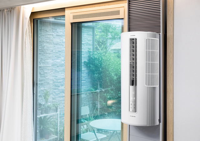 쿠쿠홈시스 인스퓨어 창문형 에어컨. *재판매 및 DB 금지