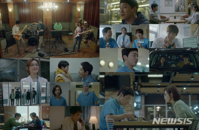 [서울=뉴시스]지난 1일 방송된 tvN '슬기로운 의사생활2'. (사진=tvN 제공) 2021.07.02. photo@newsis.com