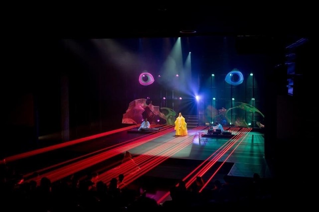 [서울=뉴시스] 무토X입과손스튜디오 '두개의 눈'. 2021.07.05. (사진 = 국립극장 제공) photo@newsis.com