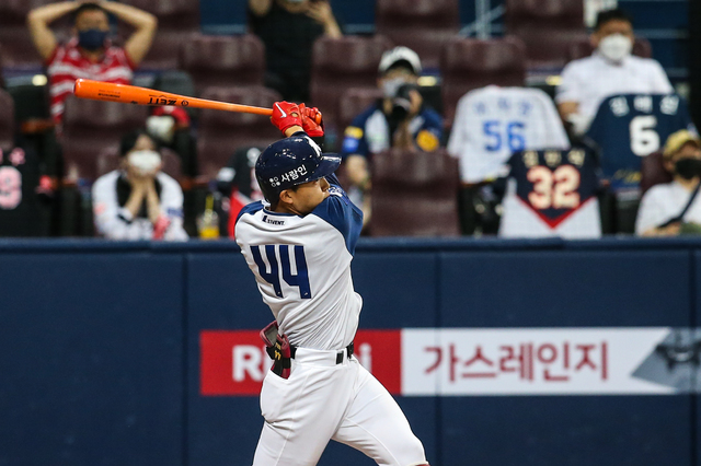[서울=뉴시스] 프로야구 키움 히어로즈의 김휘집. (사진 = 키움 히어로즈 제공) *재판매 및 DB 금지