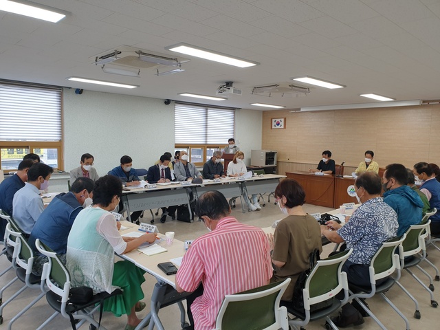 내이동 통장회의를 하고 있다. *재판매 및 DB 금지