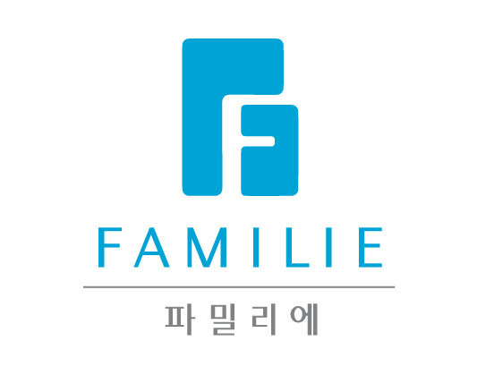 신동아건설의 주택브랜드 '파밀리에' BI. *재판매 및 DB 금지