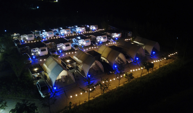 [함평=뉴시스] 전남 함평자연생태공원 별별캠핑장. (사진=함평군 제공) photo@newsis.com *재판매 및 DB 금지