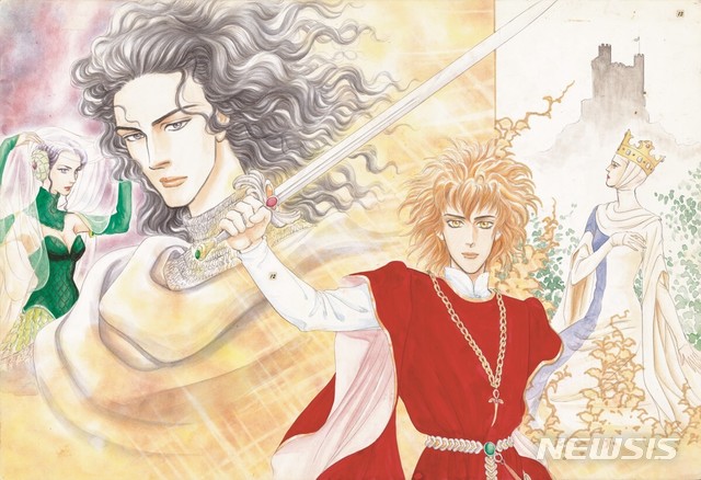 [서울=뉴시스] 신일숙 작가의 ‘리니지' 원작 만화 1권 1화 첫 컷.