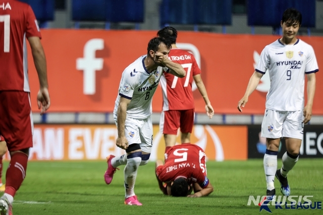 [서울=뉴시스] 울산 현대 바코. (사진=프로축구연맹 제공)