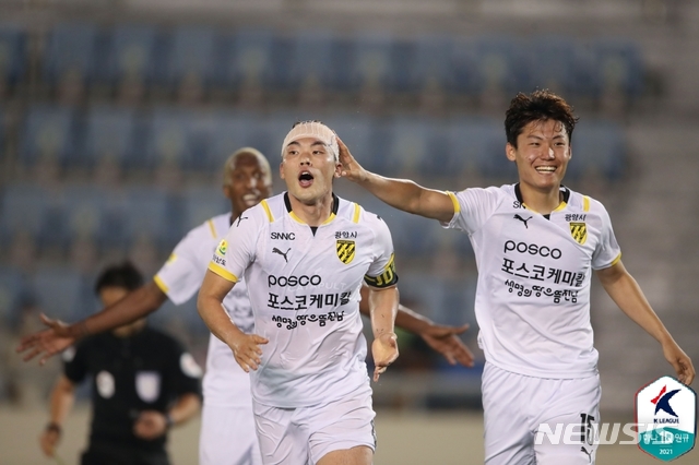 [서울=뉴시스]프로축구 전남 이종호 (사진 = 프로축구연맹 제공)