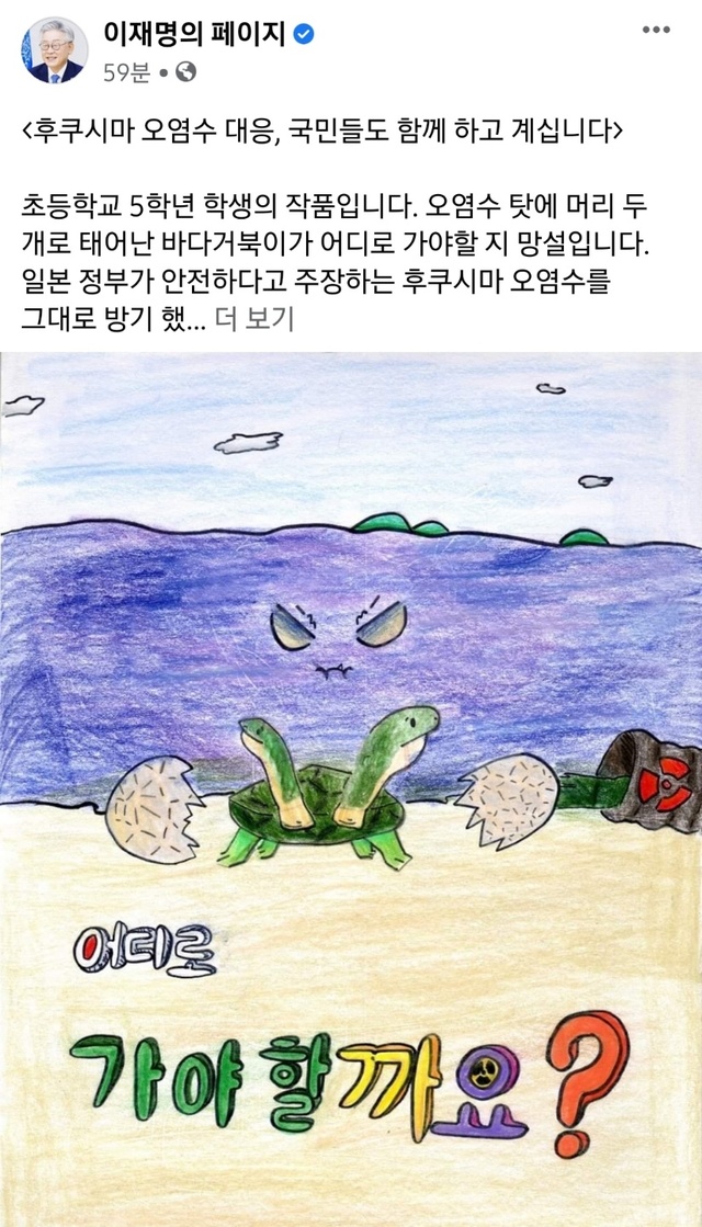 이재명 경기도지사 페이스북.&nbsp; *재판매 및 DB 금지